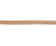 Sapho Flexibilní Nerezová Hadice M10x3/8", 35cm, Zlato