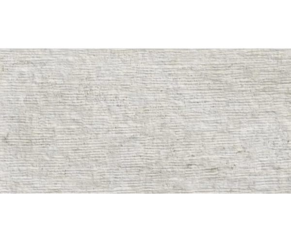 Dlažba jako travertin Provenza Unique Travertine Silver Ruled 30x60 Nat. Rett. - šedá