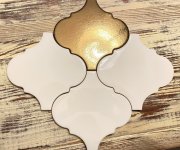 Retro obklad Equipe Scale Alhambra White 12x12 - bílá