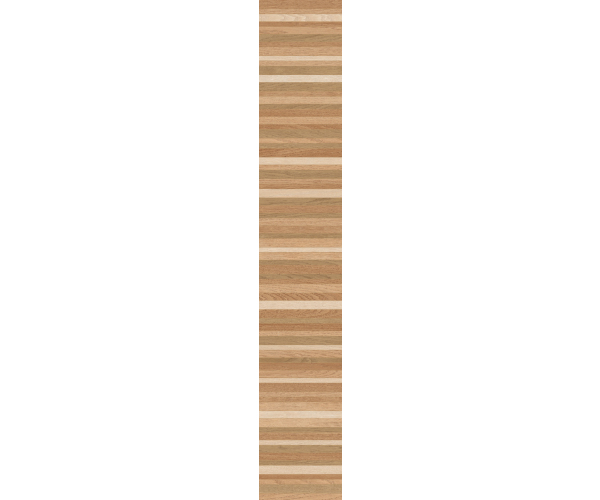 Dlažba jako dřevo Sant Agostino Gracewood Mix 30x180 Nat. Rett.  - hnědá