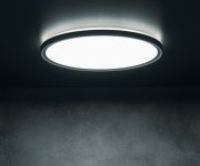 Miledo Azpo Stropní Led Svítidlo, ø 420mm, 22w,3000/4000/6000k, Ip54, černá Mat