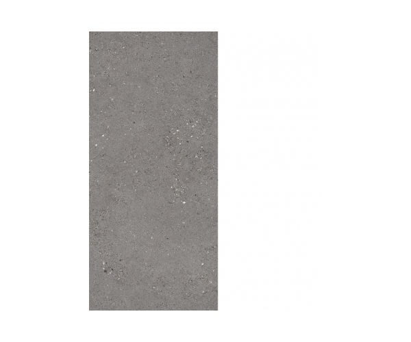 Protiskluzná 2cm dlažba jako kámen Sintesi Frammenti Fumo 60,4x120,8 Rett. - šedá (skladem)