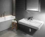 Aqualine Parla Keramické Umyvadlo 80x38cm, Bílá