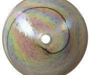 Sapho Sand Murano Skleněné Umyvadlo Na Desku, Průměr 41cm, Sand