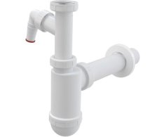 Sifon Umyvadlový Pr.40 Mm, S Přípojkou A Převlečnou Maticí 5/4-bez Pilety