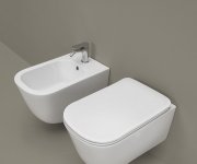 Kerasan Tribeca Bidet Závěsný 35x54cm, Bílá