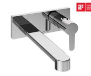 Umyvadlová podomítková baterie Puri - PU 019.00CR.O1 Umyvadlová podomítková baterie s tělesem, chrom X070146