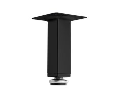 Aqualine Zoja Výškově Stavitelná Nožička, Výška 100-110mm, černá Mat
