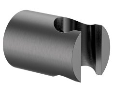 Sapho Držák Sprchy Kulatý, Pevný, Gun Metal
