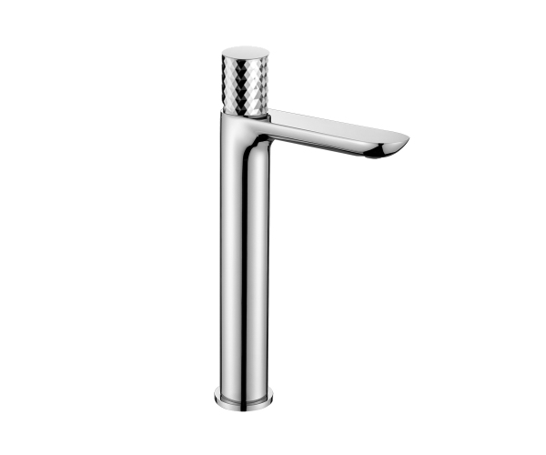 Mereo Umyvadlová Stojánková Baterie Vysoká, Diamant, Viana, Bez Výpusti, Chrom