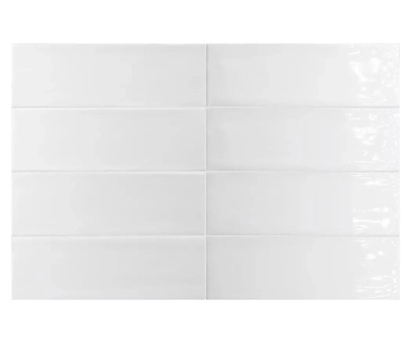 Retro obklad Equipe Fango Blanc Gloss 5x15 - bílá