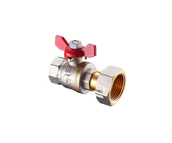 Kulový Kohout S30, Ff 5/4", S Převlečnou Matkou, Motýl, CALIDO
