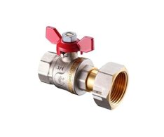 Kulový Kohout S30, Ff 5/4", S Převlečnou Matkou, Motýl, CALIDO