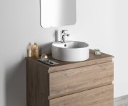 Aqualine Altair Umyvadlová Skříňka 77,5x60x45cm, Dub Emporio