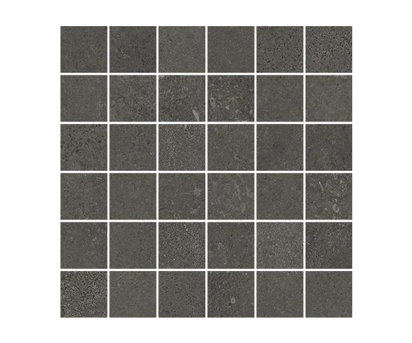 Mozaika jako beton Cerdomus Concrete Art Mosaico Antracite 30x30 Matt.  - antracitová