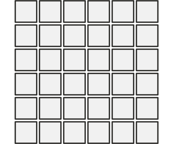 Mozaika jako kámen EdimaxAstor Sands Mosaico (5x5) Ivory 30x30 - bílá