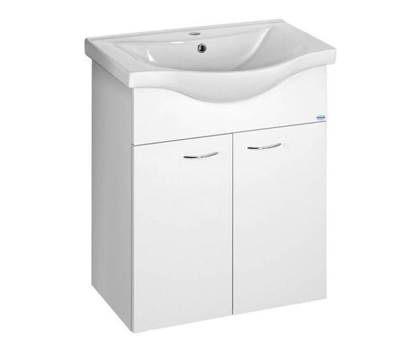 Aqualine Keramia Fresh Umyvadlová Skříňka 60,6x74x34cm, Bílá