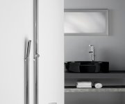 Sapho Duopasso Elektrický Sušák Ručníků S časovačem 122x1700mm, 45 W, Chrom