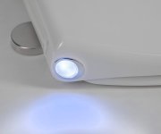 Sapho Pharo Wc Sedátko S Led Podsvícením, Soft Close, Easy Take, Bílá