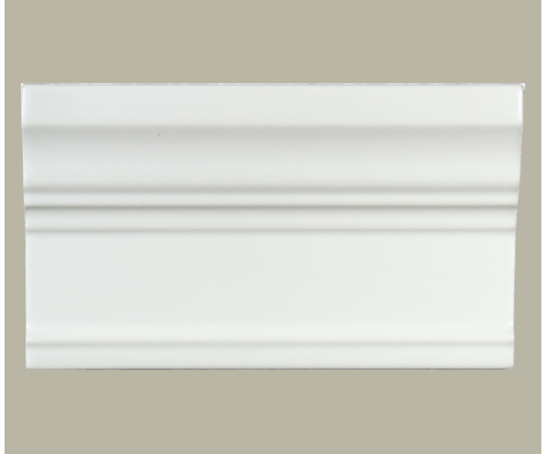 Retro obklad Grazia Boiserie Finale Sabbia 12x20 Matt. - bílá