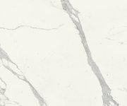 Dlažba jako mramor Marca Corona Scultorea Statuario Vena Argento 120x278 Luc. Rett. - bílá