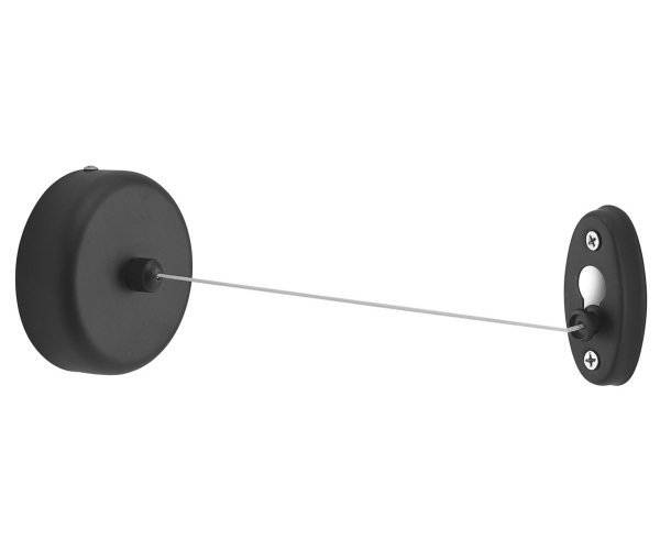 Gedy Vysouvací Prádelní šňůra, 3000 Mm, černá Mat