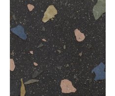 Cir Forever Color Terrazzo Black 20x20 Matt.