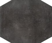 Dlažba jako beton CIR Materia Prima Black Storm Esagona 24x27,7 - antracitová