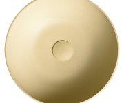 Sapho Formigo Betonové Umyvadlo Na Desku, ø 39cm, žlutá Mat