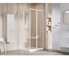 Sprchový kout Supernova SRV2+SRV2 - SRV2+SRV2 90x90 195, bílá+grape