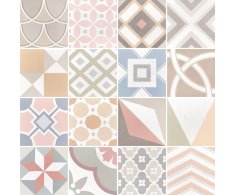 Equipe Caprice Deco Patchwork Pastel 20x20 MIX