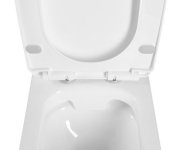 Aqualine Jalta Wc Kombi, Rimless, Spodní/zadní Odpad, Bílá