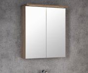 Aqualine Kawa Strip Galerka S Led Osvětlením 60x70x22cm, Dub Emporio