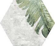 Květinová dlažba Colorker Amazonia ZYX Tropic Decoro Emerald 32x36,8 Hex MIX