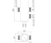 Mereo Přepínač Sprchy A Horní Sprchy Pro Cb95001s