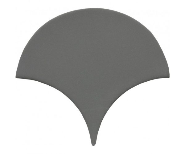 Retro dlažba Tonalite Geomat Shell Cemento 13x14,5 - šedá