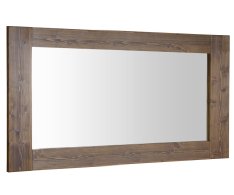 Sapho Brand Zrcadlo V Dřevěném Rámu 130x70cm, Mořený Smrk