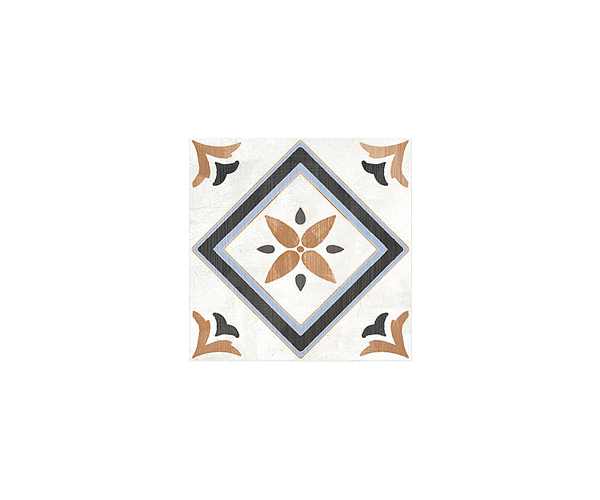 Vzorovaná retro dlažba Xclusive Paint Fiore 20,5x20,5 - multicolor