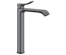 Sapho Suga Stojánková Umyvadlová Baterie Vysoká, Gun Metal