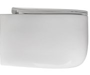 Kerasan Nolita Závěsná Wc Mísa, Rimless, 35x55cm, Bílá