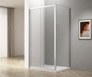 Aqualine Ugga Obdélníkový Sprchový Kout 1400x800mm, čiré Sklo
