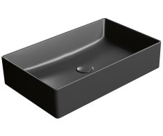 Gsi Kube X Keramické Umyvadlo Na Desku, 60x37cm, černá Mat
