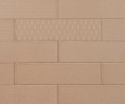 Retro dekor Deceram Clarte Decor Dovetail 7,5x30 Matt. - Mix - hnědá (skladem)