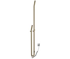 Sapho Duopasso Elektrický Sušák Ručníků S časovačem, 122x1700mm, 45 W, Zlato Mat