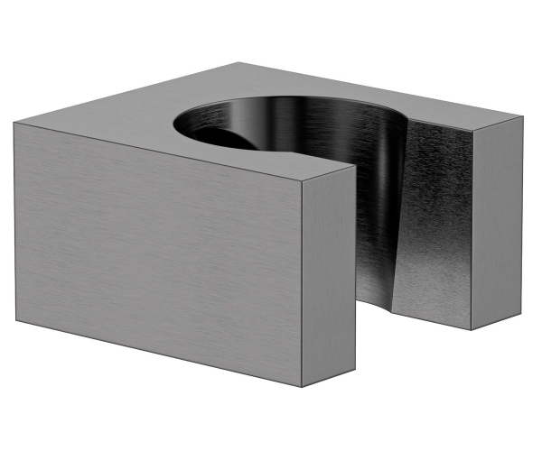 Sapho Držák Sprchy Hranatý, Pevný, Gun Metal
