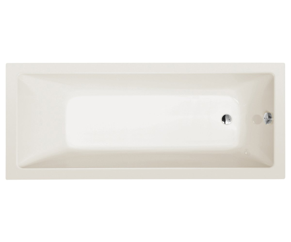 Polysan Noemi Obdélníková Vana 180x80x39cm, Ivory