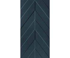 Marca Corona 4D Chevron Deep Blue Matt 40x80