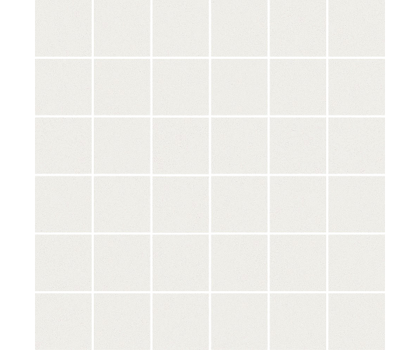 Mozaika jako jíl Del Conca Bioterre HBE10 Calce Mosaico 30x30 Matt. Rett. - bílá