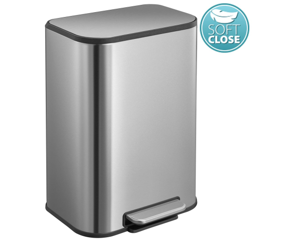 Sapho Odpadkový Koš 5l, Soft Close, Nerez Mat