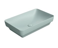 Gsi Pura Keramické Umyvadlo Na Desku 60x38cm, Ghiaccio Mat